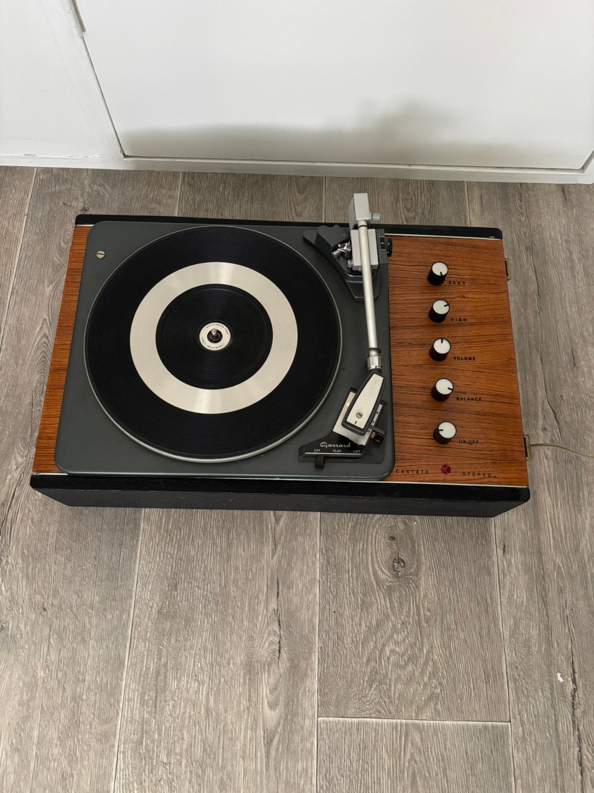 Vintage Stereoset: Garrard Platenspeler & Bose 501 Speakers, Audio, Tv en Foto, Platenspelers, Ophalen of Verzenden, Zo goed als nieuw