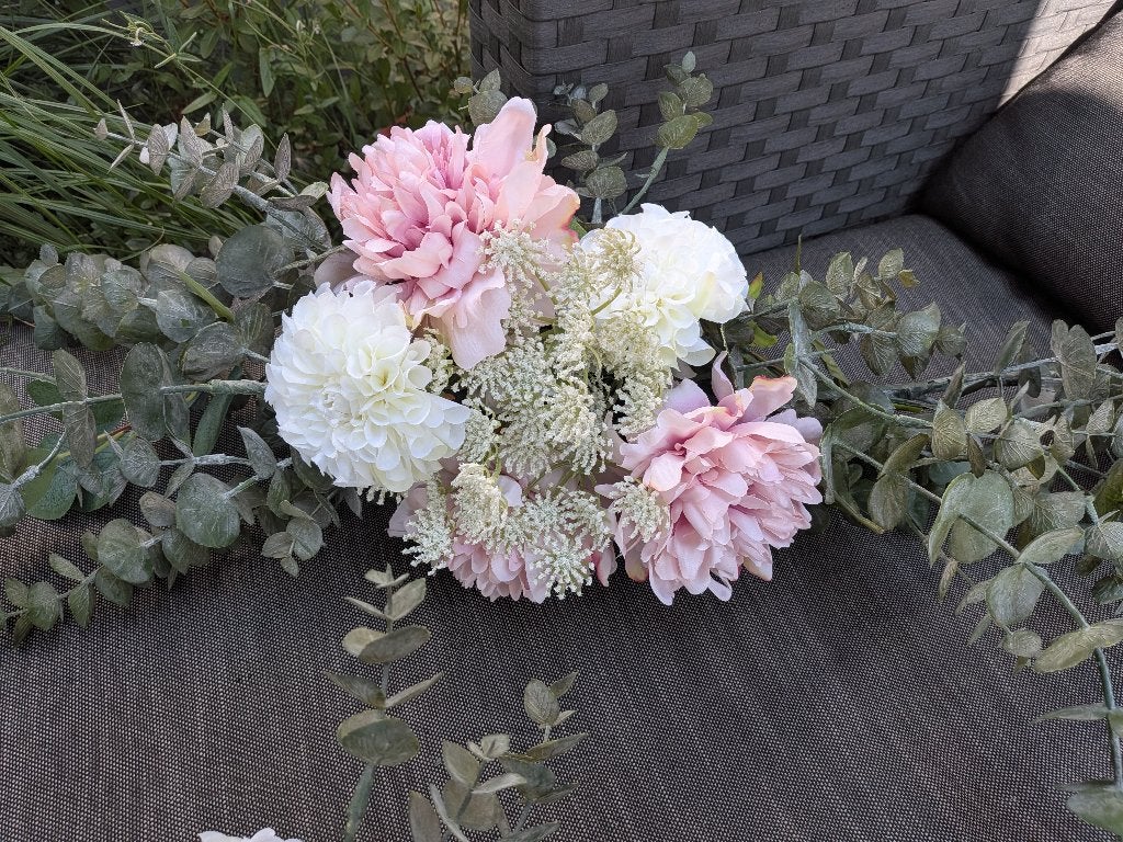 Kunstbloemen decoratie, Ophalen, Roze, Zo goed als nieuw, Binnen