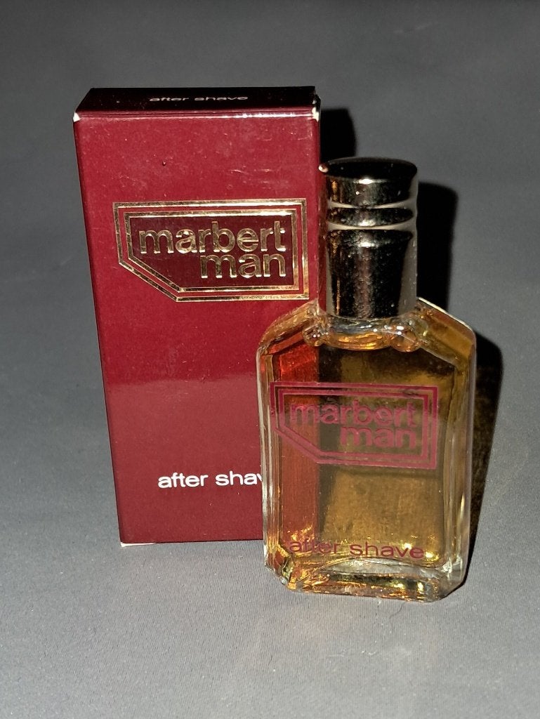 Volle parfum mini Marbert man + doosje, Ophalen of Verzenden, Zo goed als nieuw, Miniatuur, Gevuld