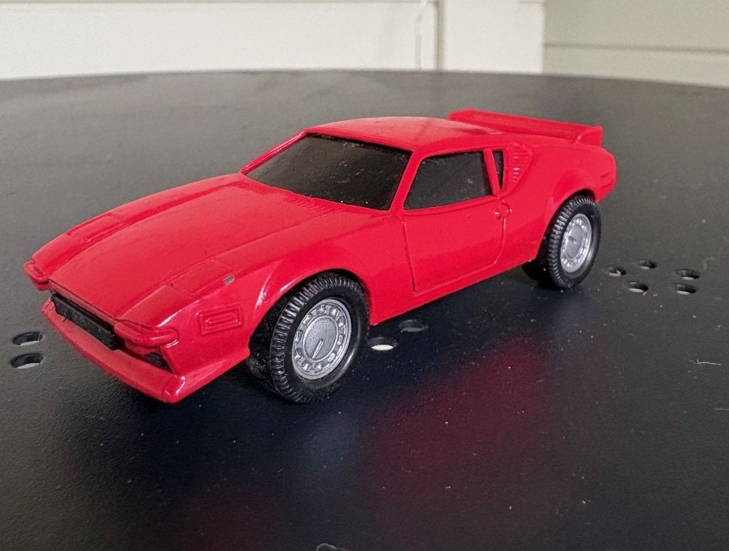 Merkloos 1:43 De Tomaso Pantera, Ophalen of Verzenden, Gebruikt, Auto, Overige merken