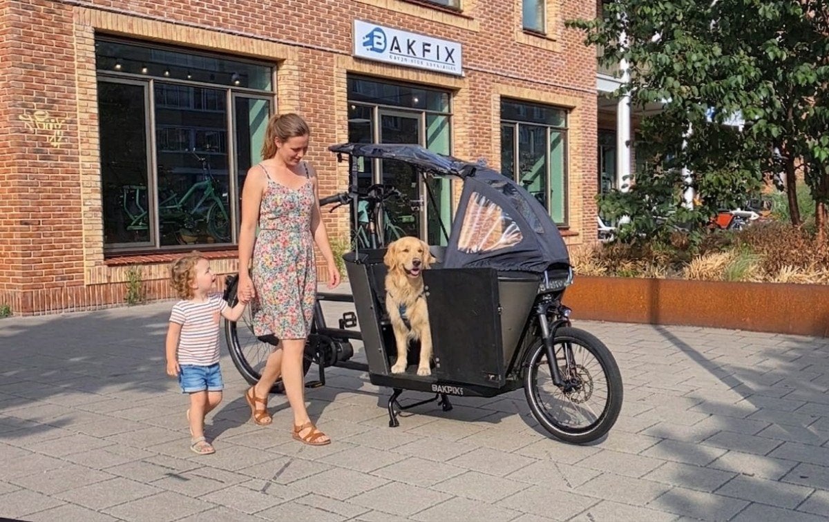 Carqon Classic E2-1x400Wh Zwart 49cm