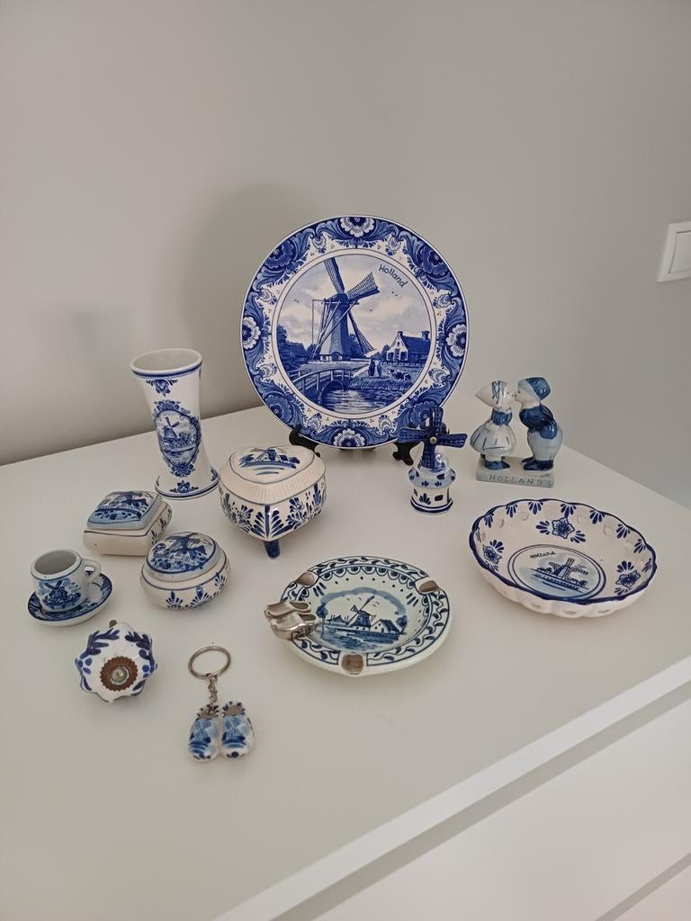 Verzameling Delftsblauw, Antiek en Kunst, Ophalen
