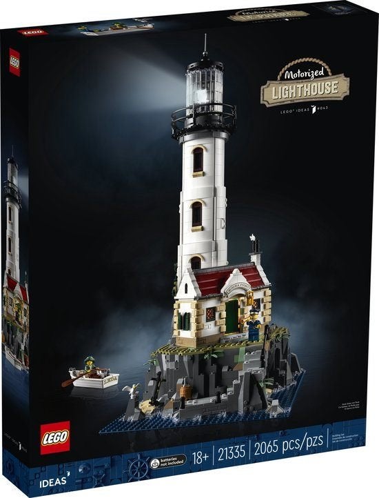 21335 gemotoriseerde vuurtoren, Lego, Nieuw, Ophalen of Verzenden, Ideas