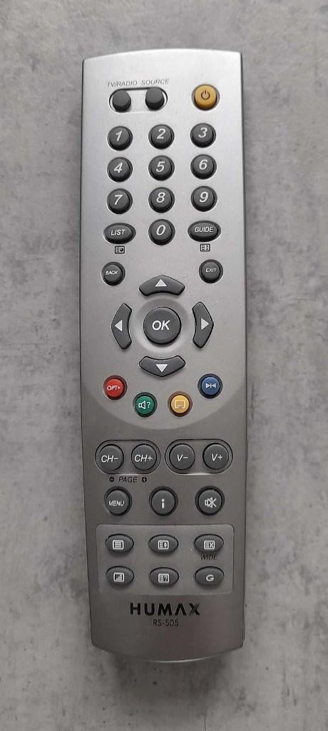 Afstandsbediening Humax RS-505, Ophalen of Verzenden, Zo goed als nieuw, Origineel