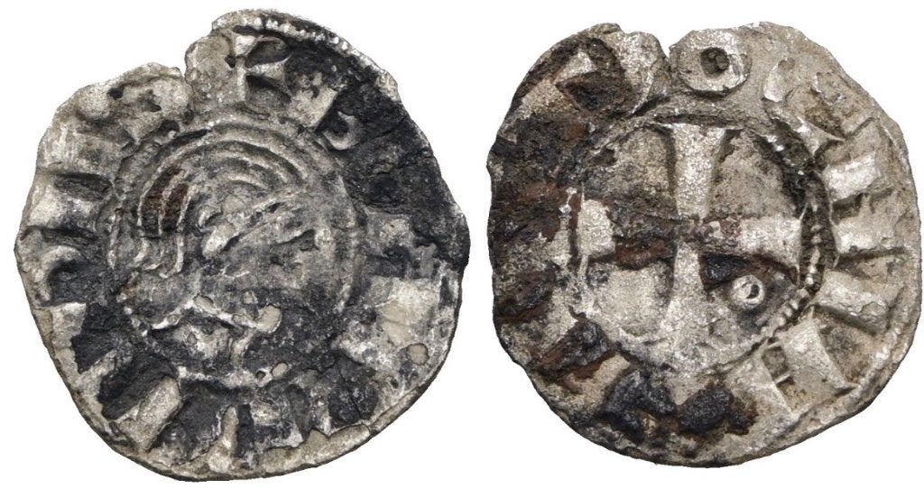 Middeleeuwse munt - Bohemond III, Ophalen of Verzenden, Overige landen, Zilver