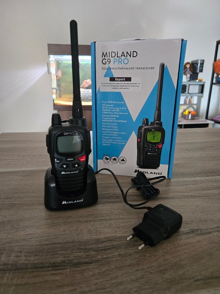 2 x Midland G9 pro export, Ophalen, Nieuw