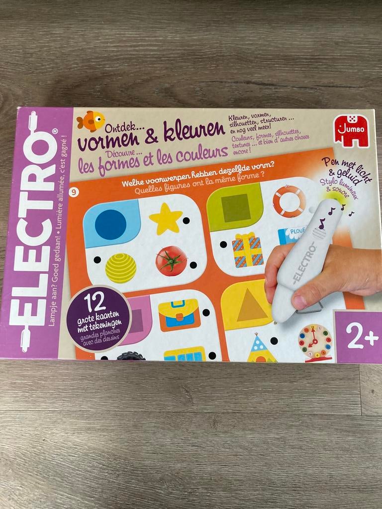 Electro vormen & kleuren, Kinderen en Baby's, Speelgoed | Educatief en Creatief, Ophalen, Zo goed als nieuw