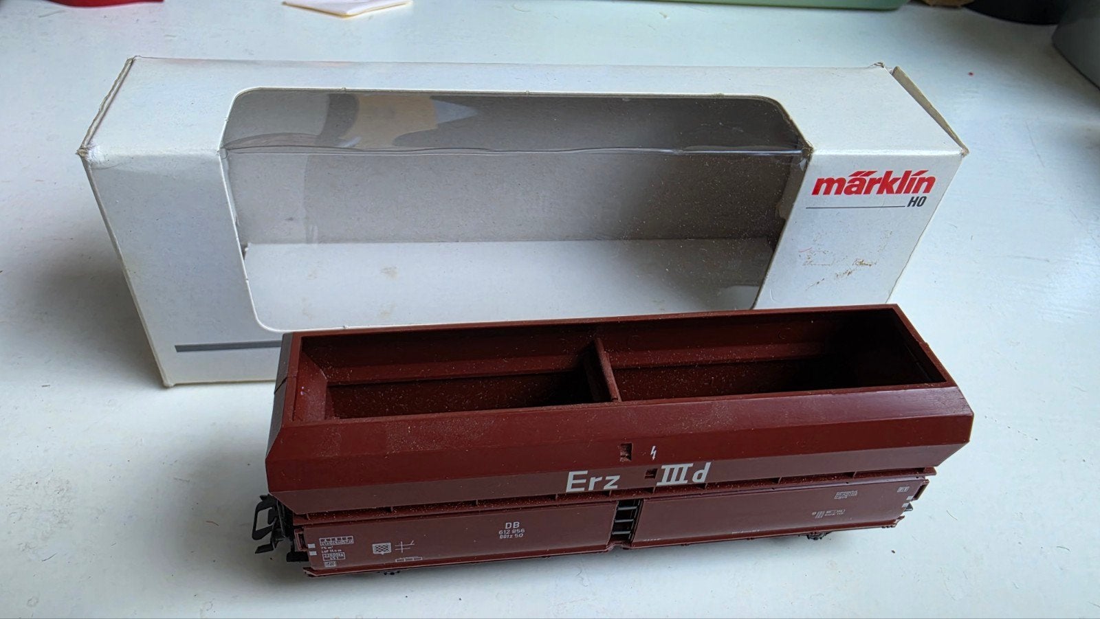 Märklin H0 Ertswagon met originele verpakking, Hobby en Vrije tijd, Modeltreinen | H0, Ophalen of Verzenden
