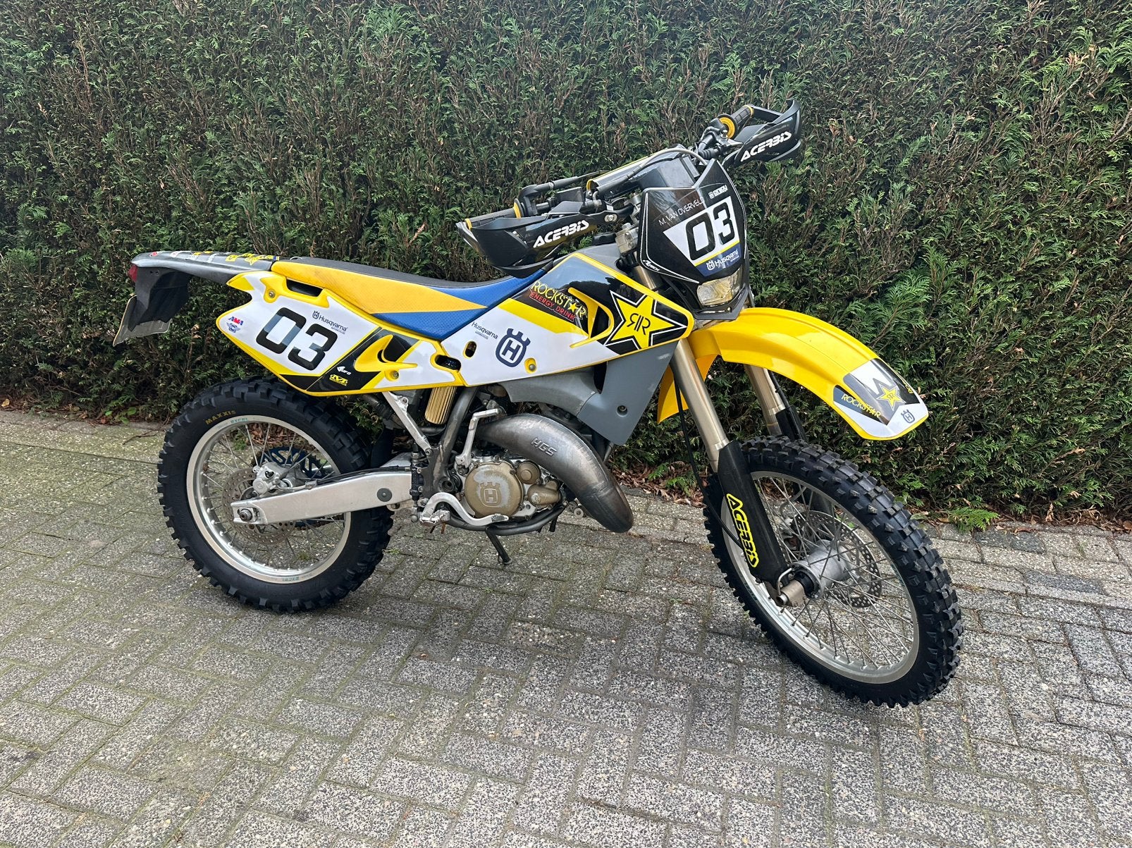 Husqvarna cr 125 (a1 kenteken), Ophalen, Zo goed als nieuw, 125 cc