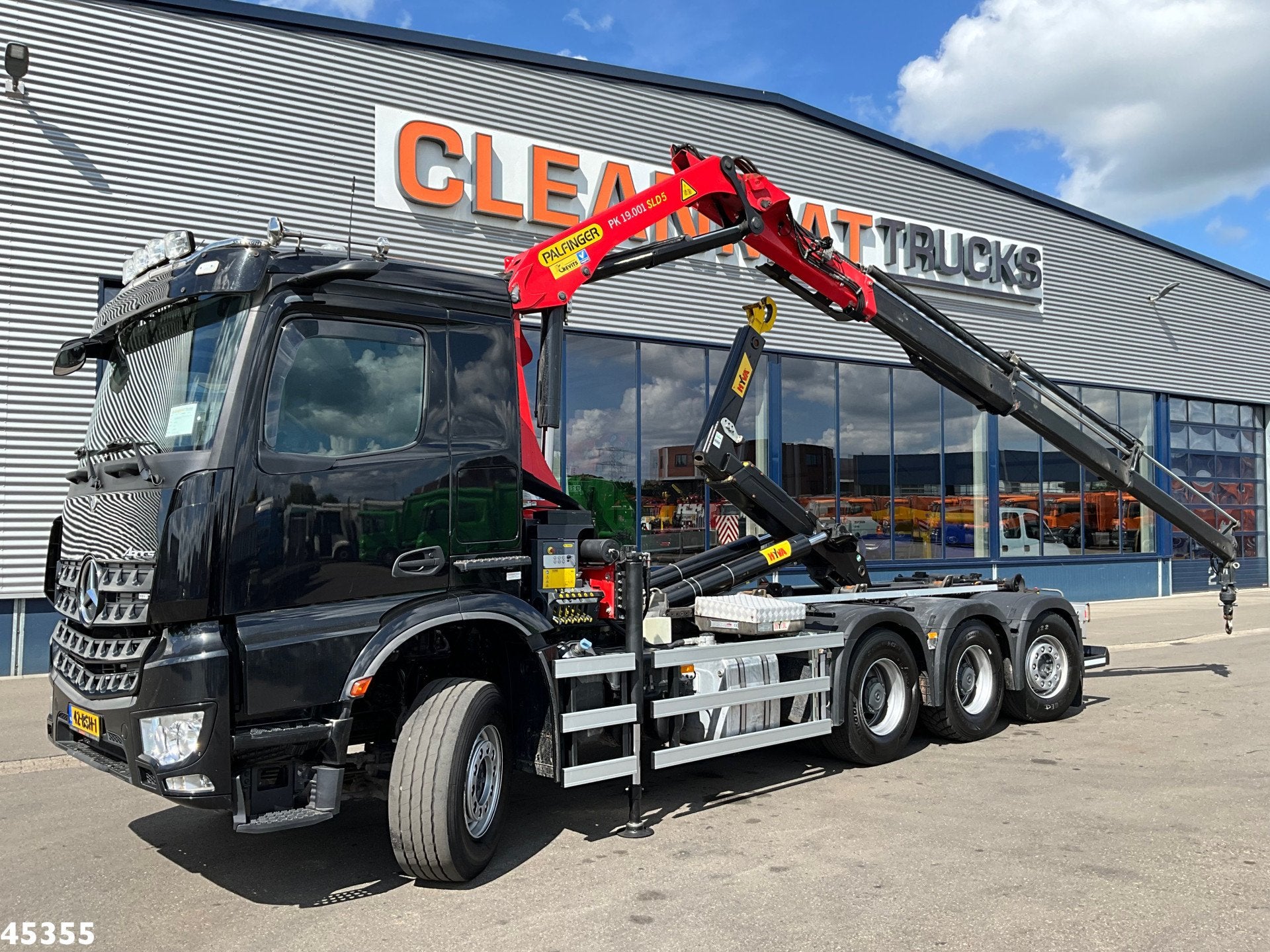 Mercedes-Benz Arocs 3540 8x4 Euro 6 Palfinger 19 Tonmeter la, Auto's, Vrachtwagens, Automaat, Parkeercamera, Euro 6, Diesel