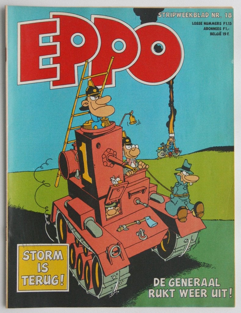 Stripweekblad Pep 1978 nr. 18, Eén stripboek, Ophalen of Verzenden, Gelezen