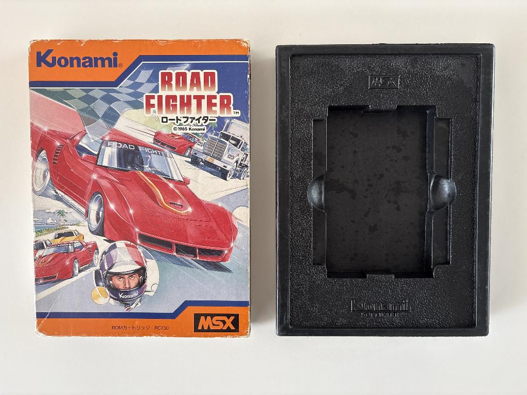 MSX Road Fighter Konami doos, Computers en Software, Vintage Computers, Ophalen of Verzenden