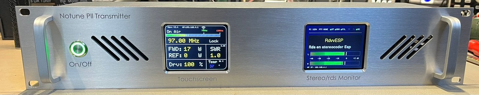 15w stuurzender +stereo+rds wifi, Ophalen of Verzenden, Zo goed als nieuw, Onbekend