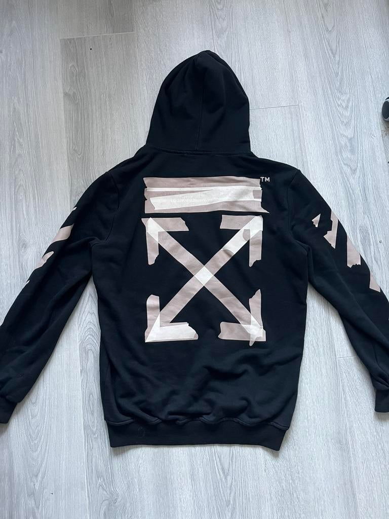 Off-White Hoodie, Ophalen of Verzenden, Gedragen, Maat 46 (S) of kleiner, Zwart
