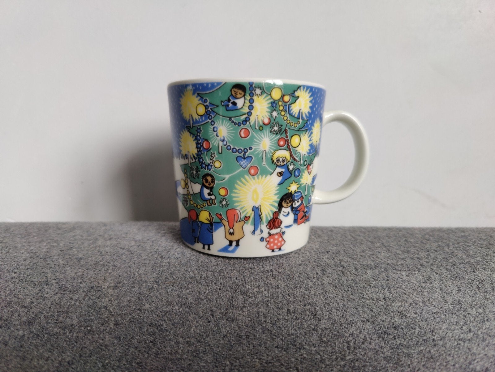 Arabia Finland Moomin Kerst Mok - Zo goed als nieuw, Keramiek, Ophalen of Verzenden, Zo goed als nieuw, Overige stijlen