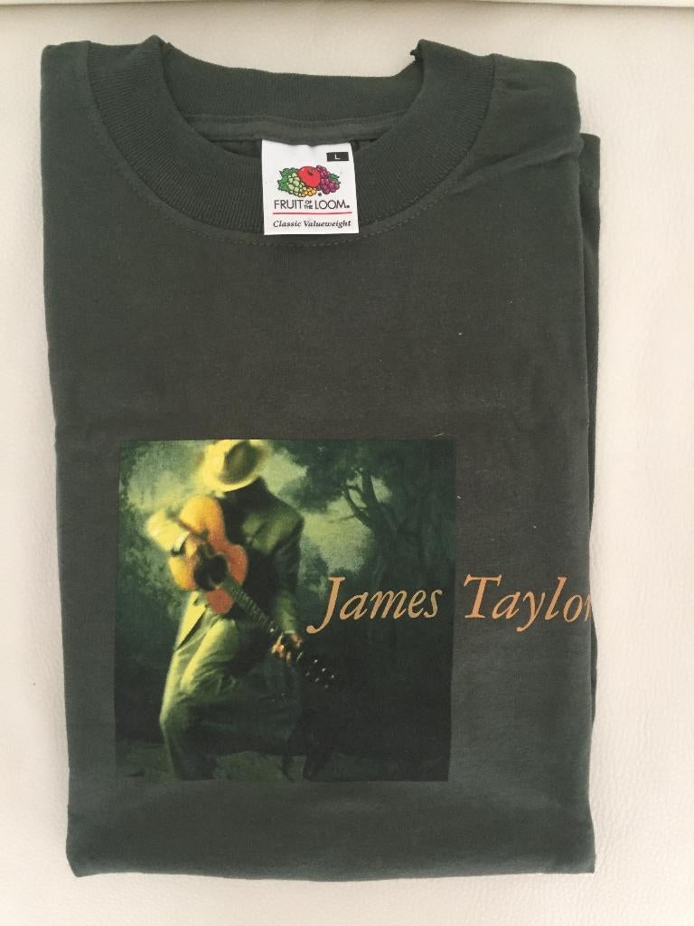 James Taylor Tour shirt 2002, Maat 52/54 (L), Nieuw, Ophalen of Verzenden, Fruit of the loom