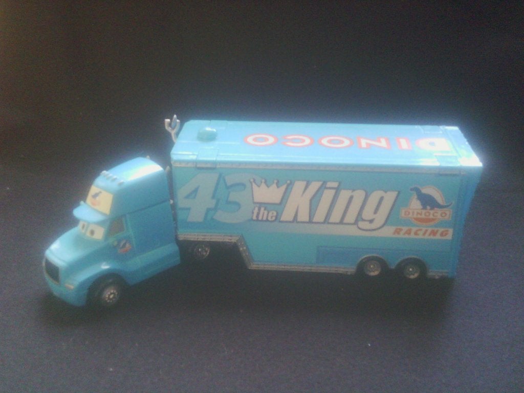 Disney Cars Auto's       Vrachtauto Team Dinoco, Ophalen of Verzenden, Zo goed als nieuw