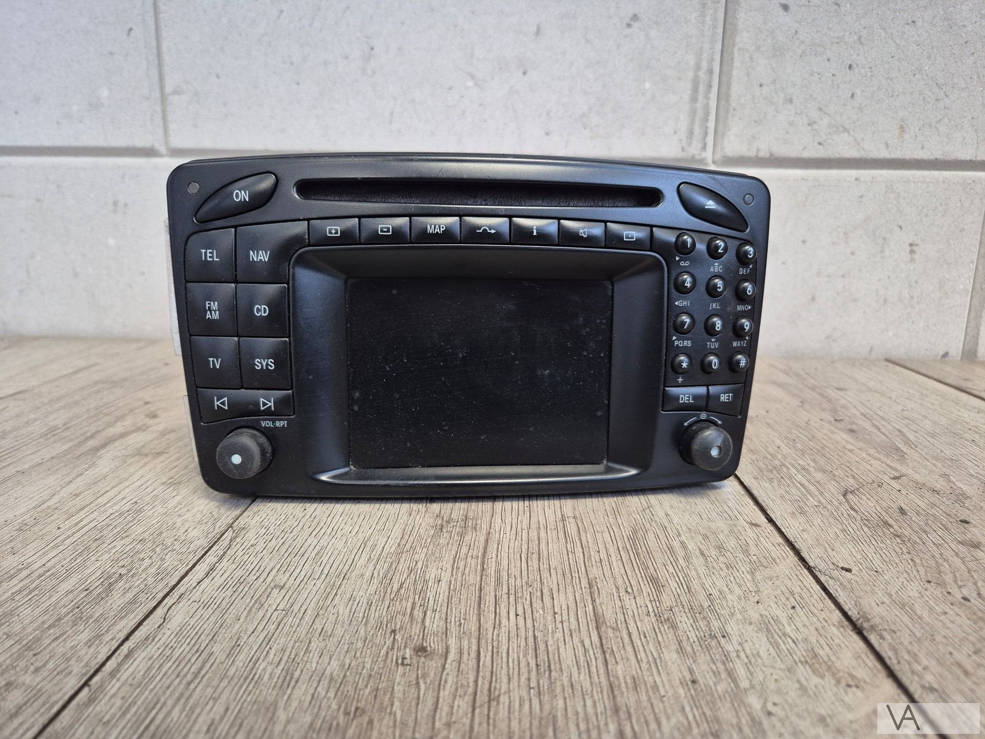 Radio navigatie module cd speler van Mercedes C klasse W203, Gebruikt, -, Ophalen of Verzenden, -