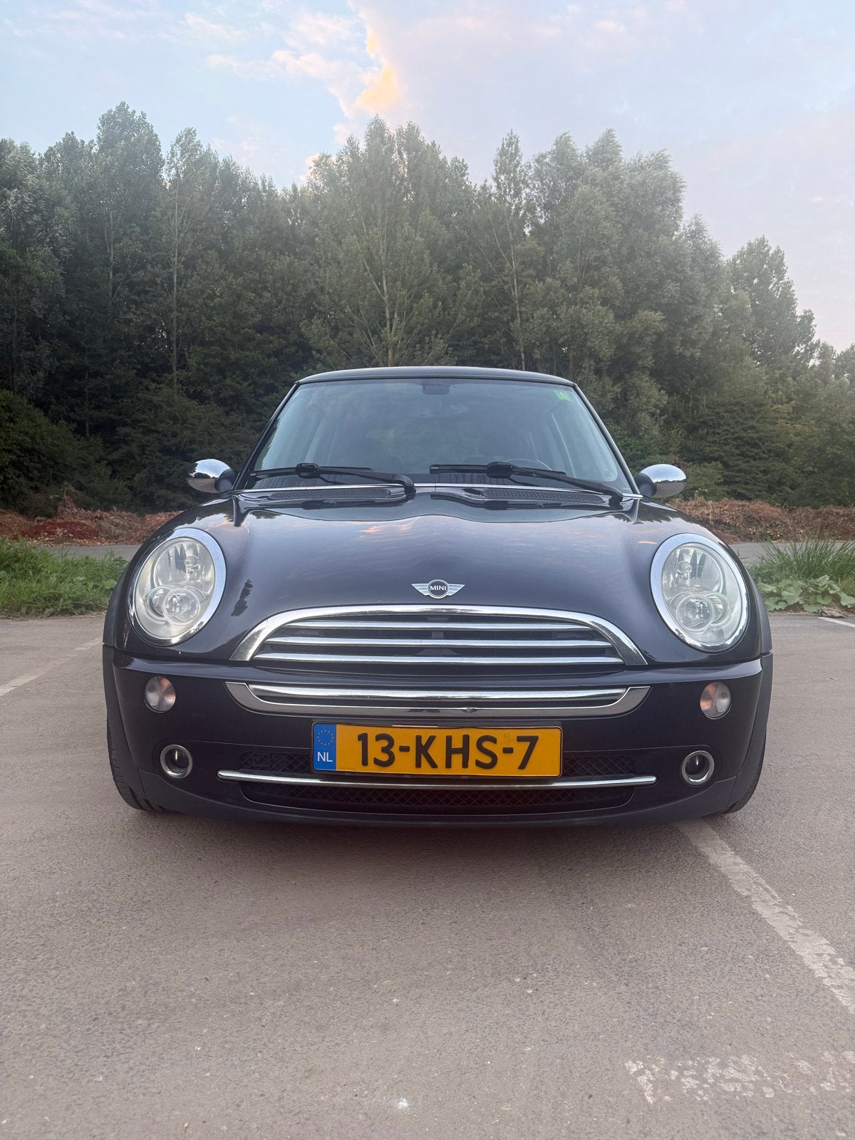 Mini 1.6 16V Cooper 2006 Zwart*Pano *APK 7/2027, Auto's, Mini, Voorwielaandrijving, 4 cilinders, 4 stoelen, Zwart