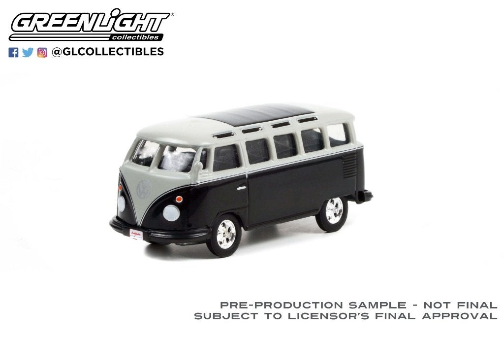 1962 VW Volkswagen bus T1 van Greenlight 1/64 Custom Bus, Ophalen of Verzenden, Nieuw, Auto