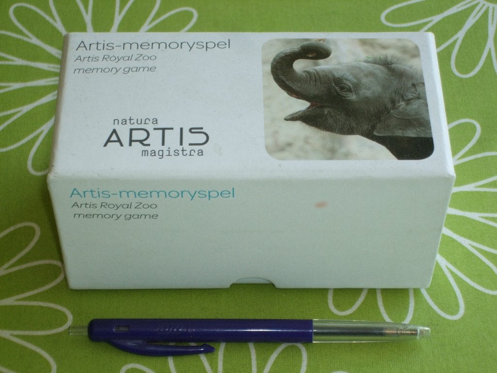 Artis memory spel - Natura Artis magistra, Een of twee spelers, Ophalen of Verzenden, Zo goed als nieuw
