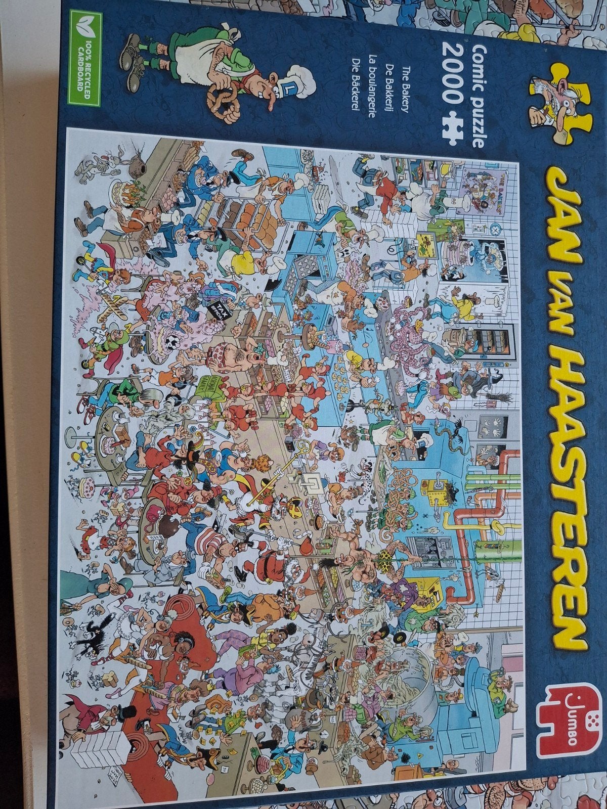 Jan van Haasteren De Bakkerij 2000 stukjes, Ophalen, Meer dan 1500 stukjes, Zo goed als nieuw, Legpuzzel