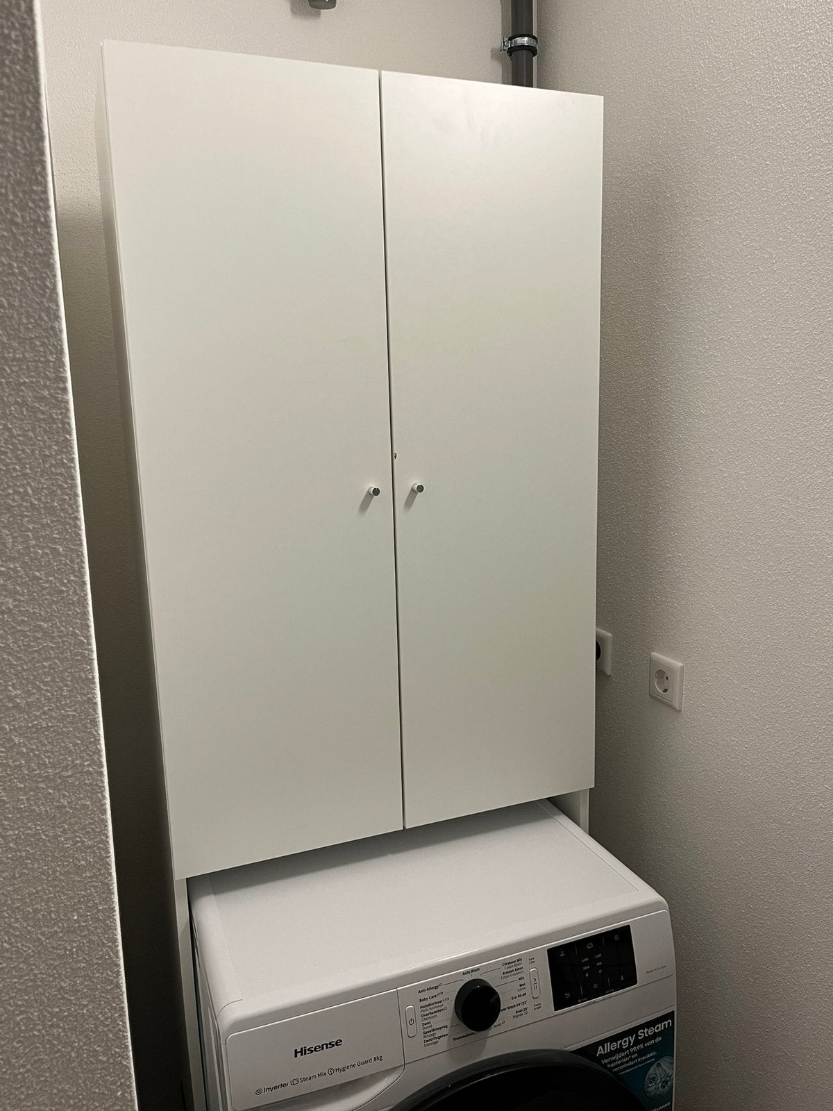 Nysjön IKEA wasmachine kast, Ophalen, (Half)hoge kast, 50 tot 100 cm, Zo goed als nieuw