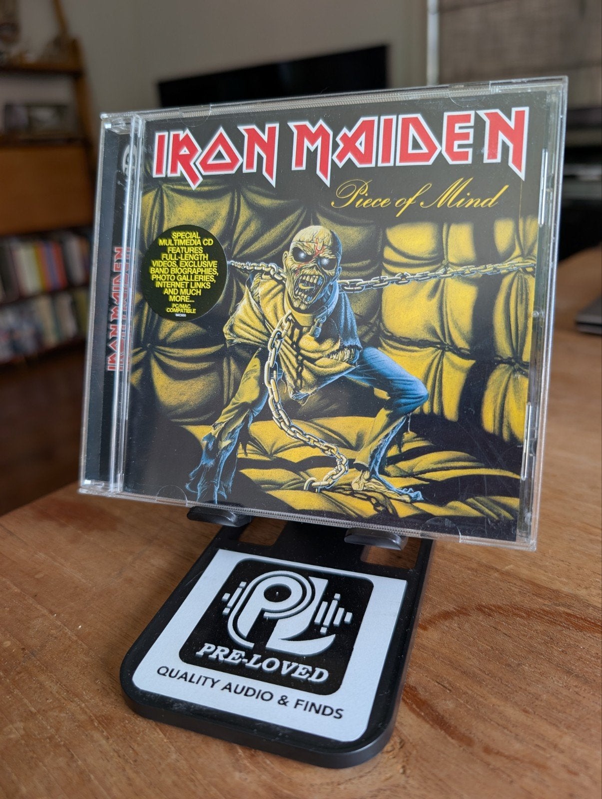 Iron Maiden - Piece of Mind CD (Special Enhanced CD), Bonusmateriaal, Hardrock, Ophalen of Verzenden, Zo goed als nieuw