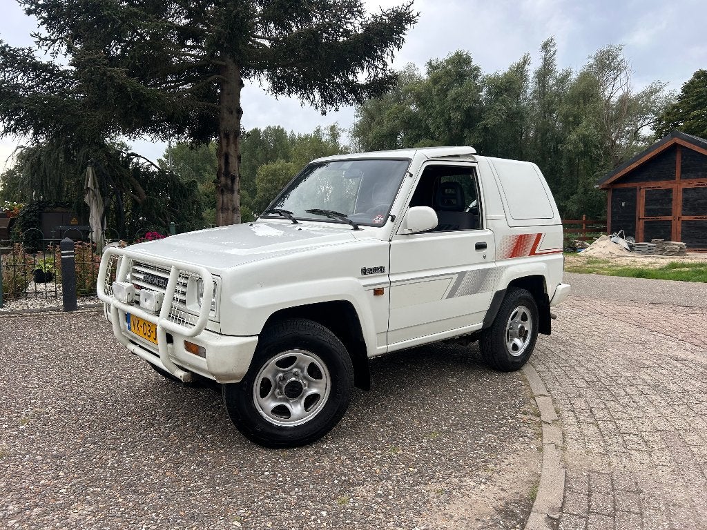 Daihatsu Feroza 1.6 Resintop EL INJ 4WD 1991, Stof, Daihatsu, 1589 cc, Wit