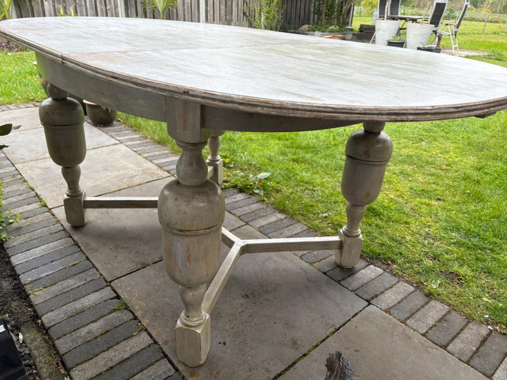 Hollandse bolpoot trektafel, Antiek en Kunst, Antiek | Meubels | Tafels, Ophalen