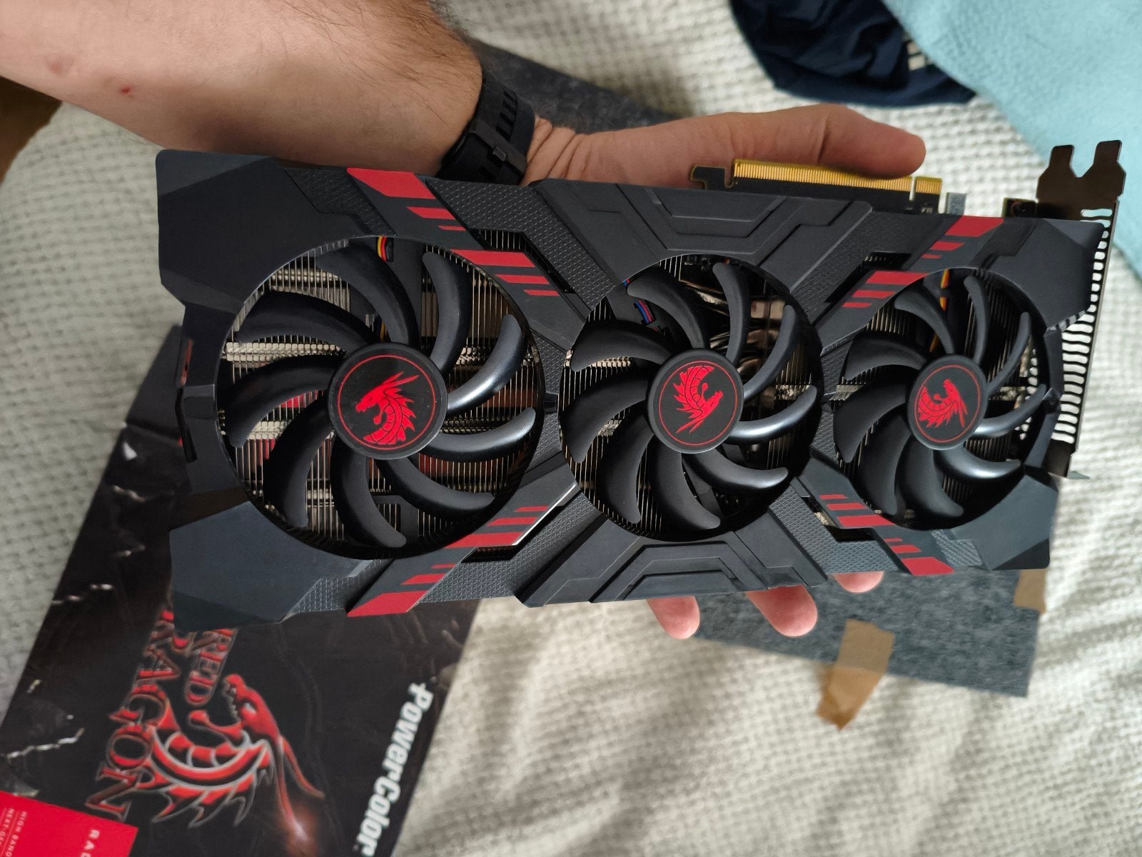 PowerColor Red Dragon RX Vega 56 8GB HBM2 Grafische Kaart, PCI-Express 3, AMD, Overige soorten, Ophalen of Verzenden