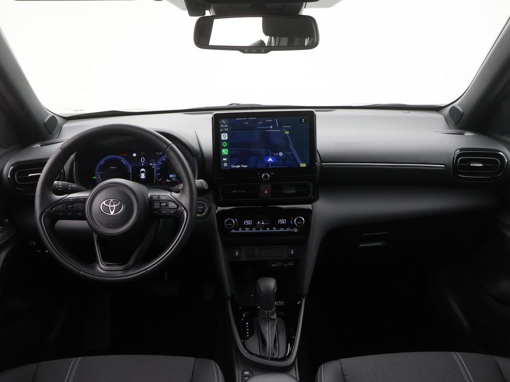 Toyota Yaris Cross 1.5 Hybrid 130PK Executive WINTERPACK|ELE, 1195 kg, Gebruikt, Leder en Stof, Zwart