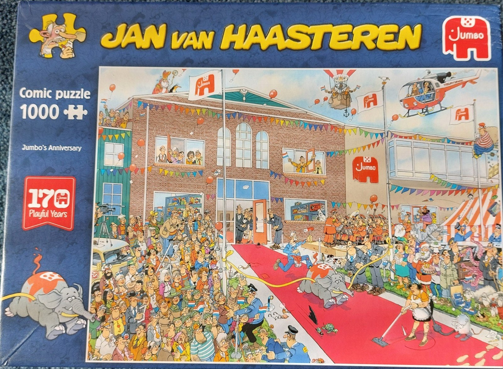 Jan van Haasteren 1000 stukjes, Ophalen, 500 t/m 1500 stukjes, Zo goed als nieuw, Legpuzzel