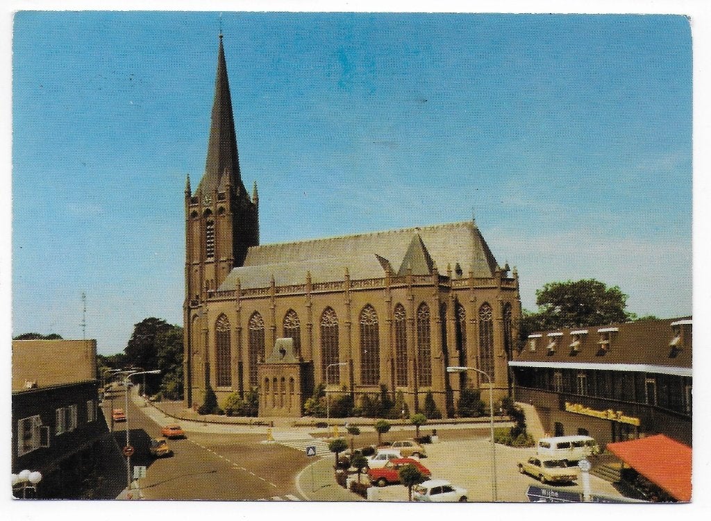 Raalte R K Kerk Gelopen Ansichtkaart(C13 ), Verzamelen, Ophalen of Verzenden, 1980 tot heden, Gelopen