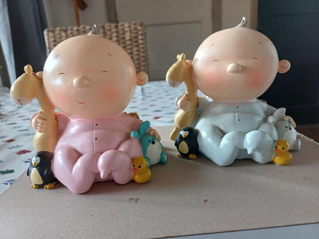 2 schattige baby spaarpotten te koop, Ophalen of Verzenden, Overige thema's