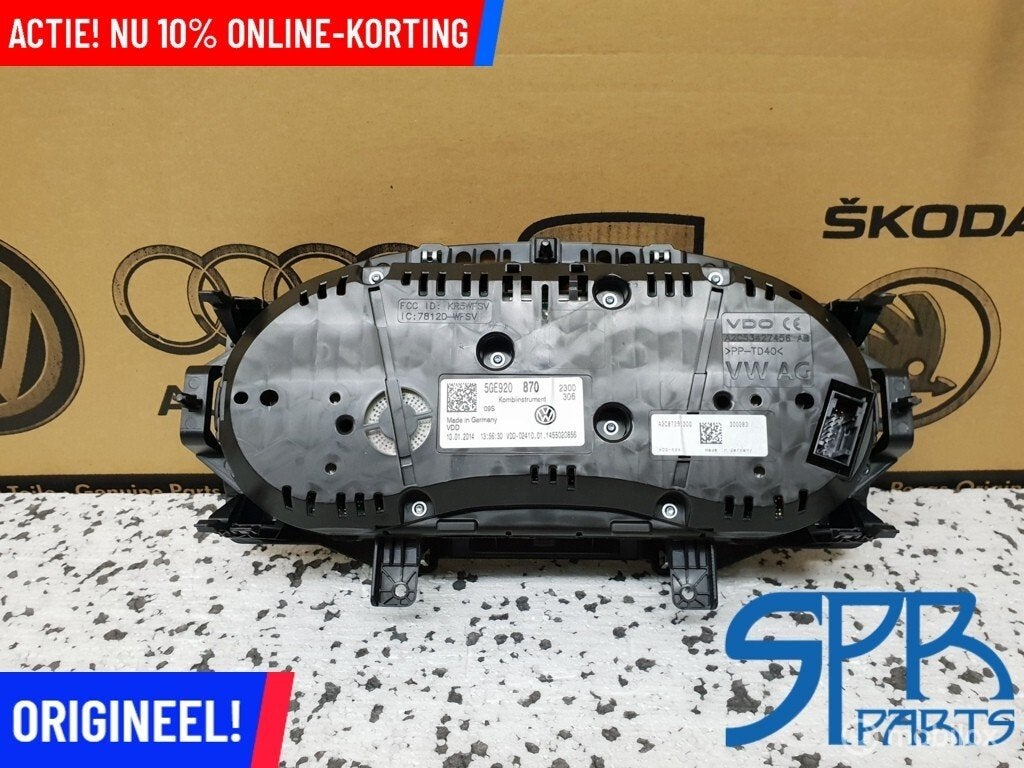 Kilometerteller E-Golf GOLF 7 VII 5GE920870 COCKPIT TELLER, Gebruikt, Volkswagen, Ophalen of Verzenden, Volkswagen