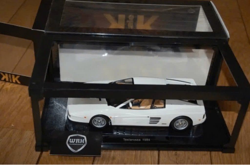 1:18 FERRARI TESTAROSSA US Miami Vice KK models in box WRH, Verzenden, Zo goed als nieuw, Auto, Overige merken