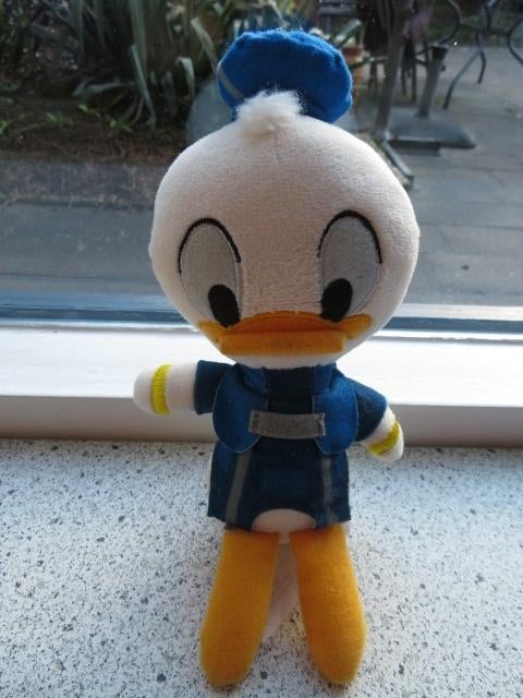 Disney eend Donald Duck? meet ca 24 cm totaal, Ophalen of Verzenden, Zo goed als nieuw, Eend