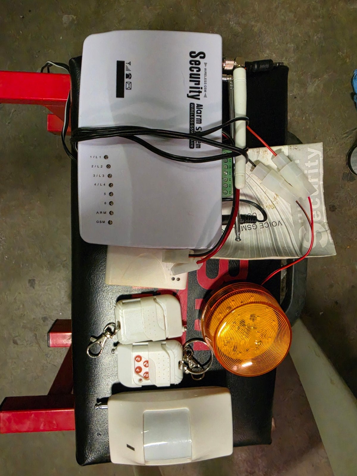 12 volt Gsm alarm voor boot of caravan, Ophalen of Verzenden, Gebruikt