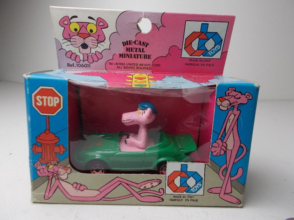 1984 ESCI (ITALY) PINK PANTHER + DOOSJE!, Ophalen of Verzenden, Nieuw, Auto, Overige merken