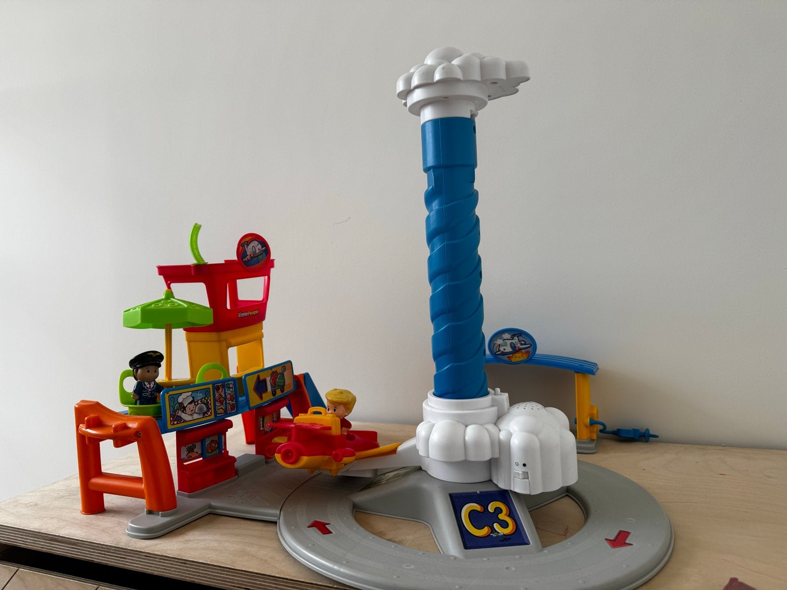 Little People Vliegveld - In goede staat, Ophalen, Zo goed als nieuw, Jongen of Meisje