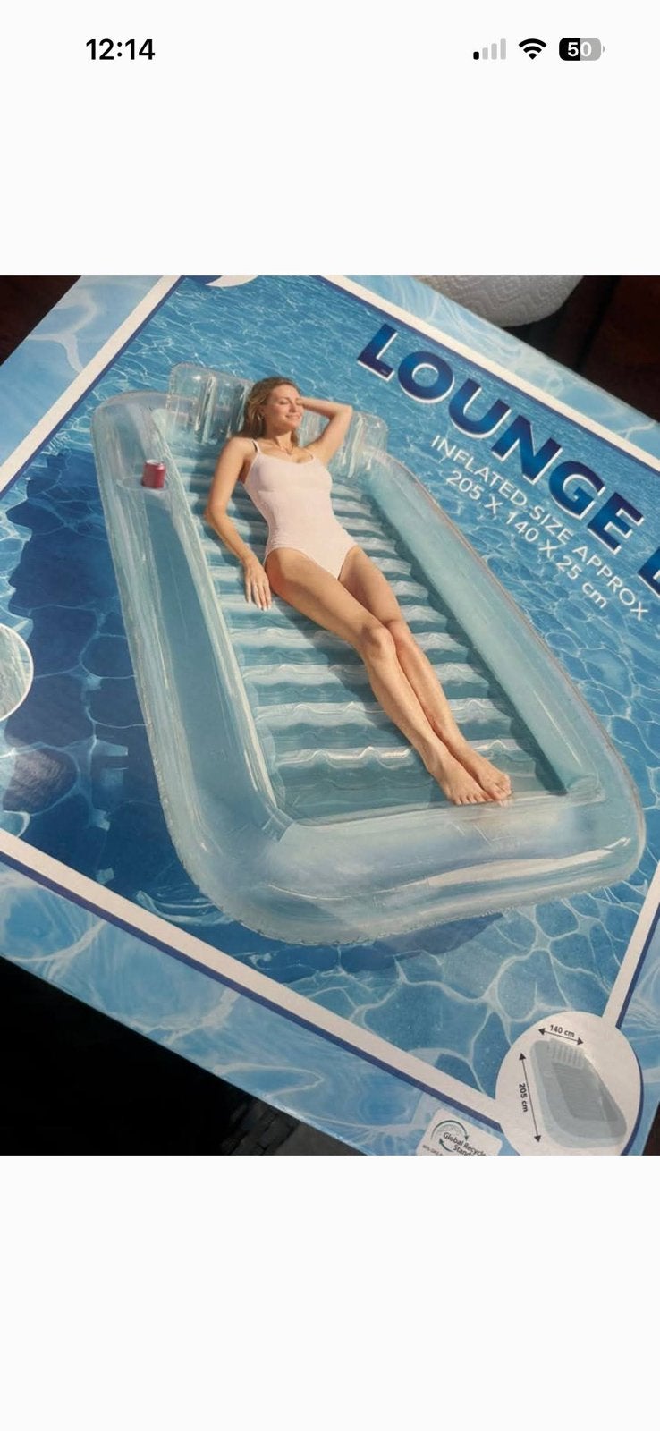 loungebed nieuw, Ophalen of Verzenden, Nieuw