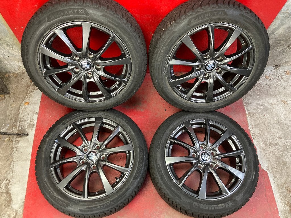 Winterbanden Suzuki Swift Sport 185/55R16 Barum, Auto-onderdelen, Gebruikt, 16 inch, ., Banden en Velgen