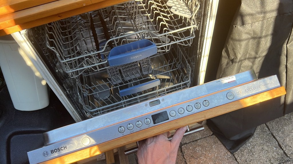 Bosch Exclusiv vaatwasser, Ophalen, Gebruikt, 45 tot 60 cm, Minder dan 85 cm