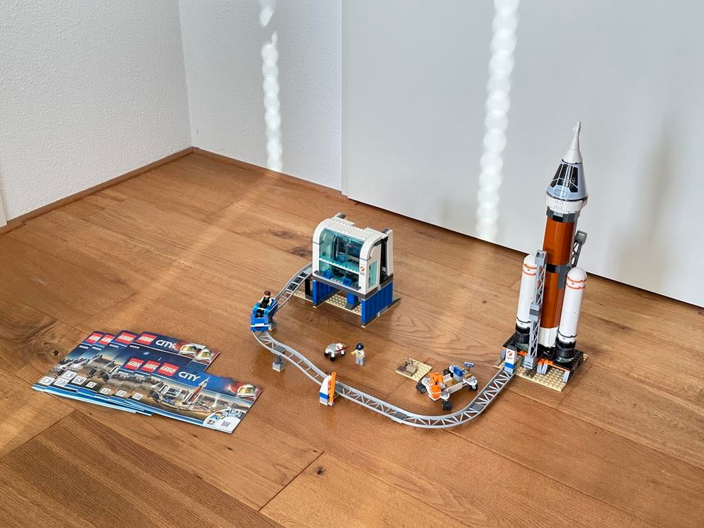 LEGO City ruimte raket en vluchtleiding compleet (60228)., City, Lego, Compleet, Ophalen of Verzenden