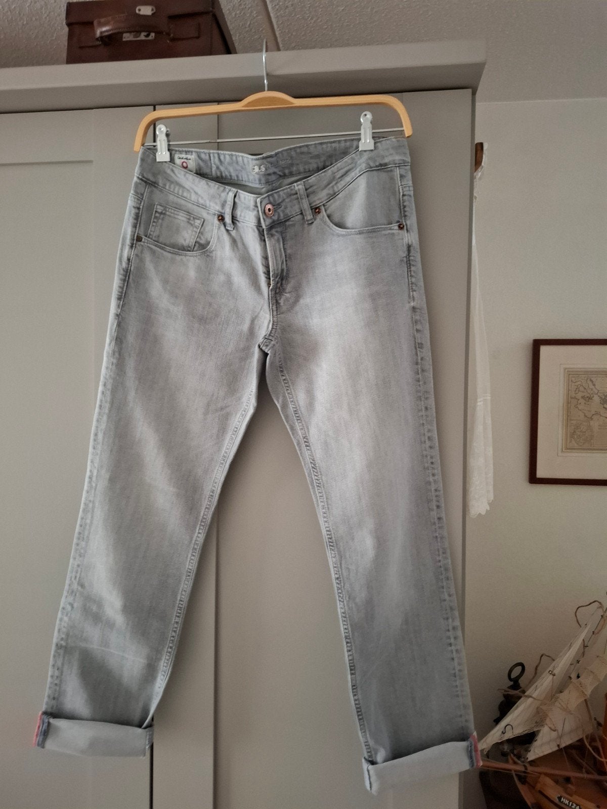 Grijze jeans GSUS 32x32, Ophalen of Verzenden, Zo goed als nieuw, Grijs