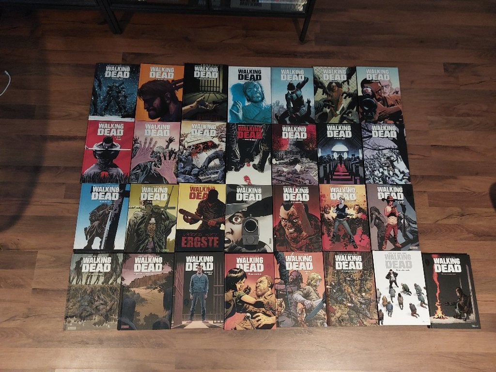 The Walking Dead comics deel 1 t/m 29, Boeken, Meerdere comics, Ophalen of Verzenden, Zo goed als nieuw, Amerika