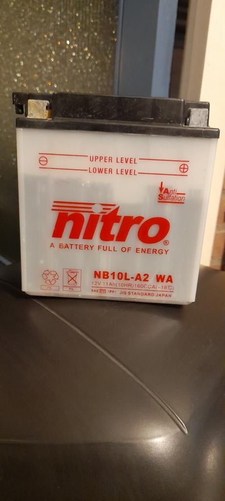 Nitro NB10L-A2 WA 12V 11Ah Motoraccu, Ophalen, Gebruikt