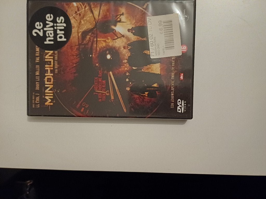 Mindhunters – Thriller / Misdaad – DVD, Maffia en Misdaad, Vanaf 16 jaar, Nederlands, Ophalen of Verzenden