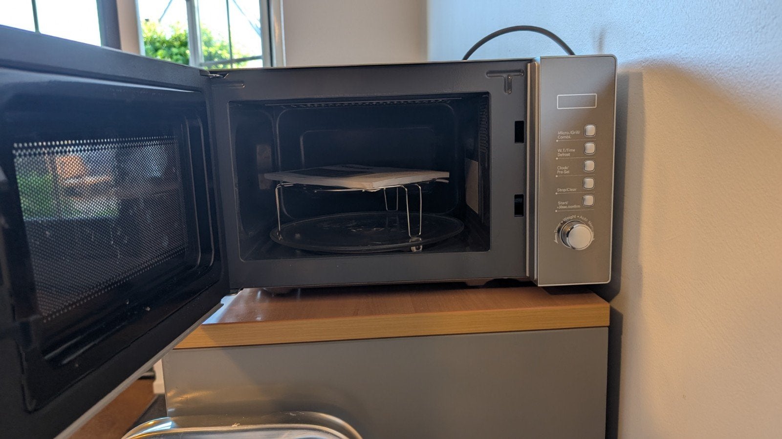 Combimagnetron, vrijstaand., Huis en Inrichting, Ophalen, Zo goed als nieuw